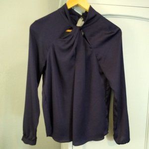 Banana Republic Navy Blouse
